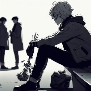 Trang chủ 49 Ảnh anime buồn cô đơn về nam