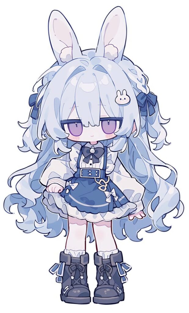 Ảnh anime nữ chibi đáng yêu