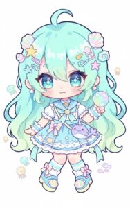 Trang chủ 113 Ảnh anime nữ chibi kẹo ngọt