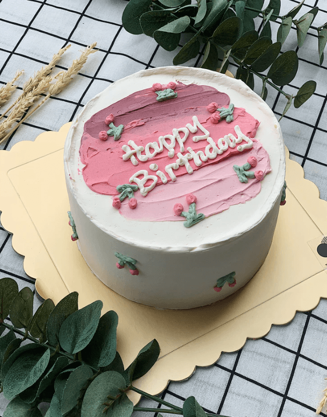 Tổng Hợp 999+ Ảnh Bánh Sinh Nhật Đẹp, Cute, Độc Lạ, Mới Nhất 2026 7 Ảnh bánh sinh nhật phong cách Hàn Quốc