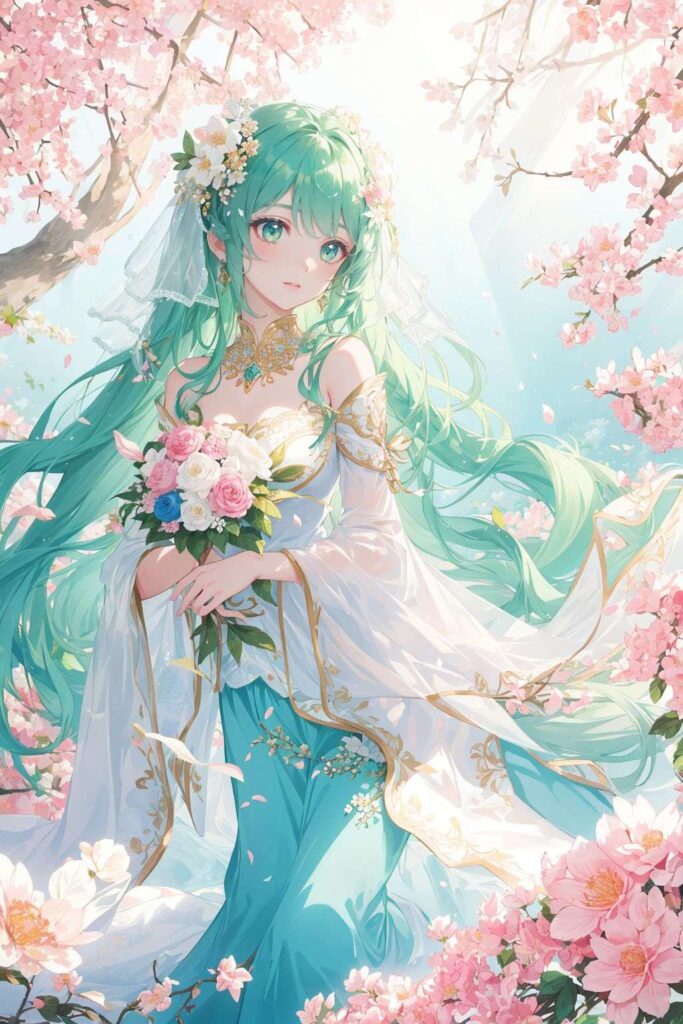 Ảnh nền anime nữ 4k