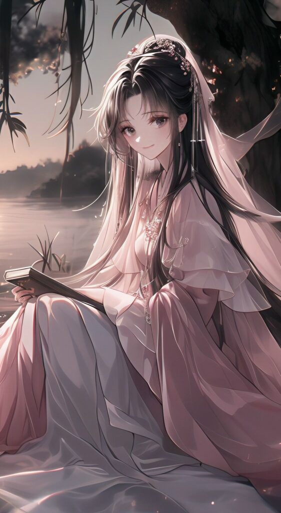 Ảnh nền anime nữ cổ trang