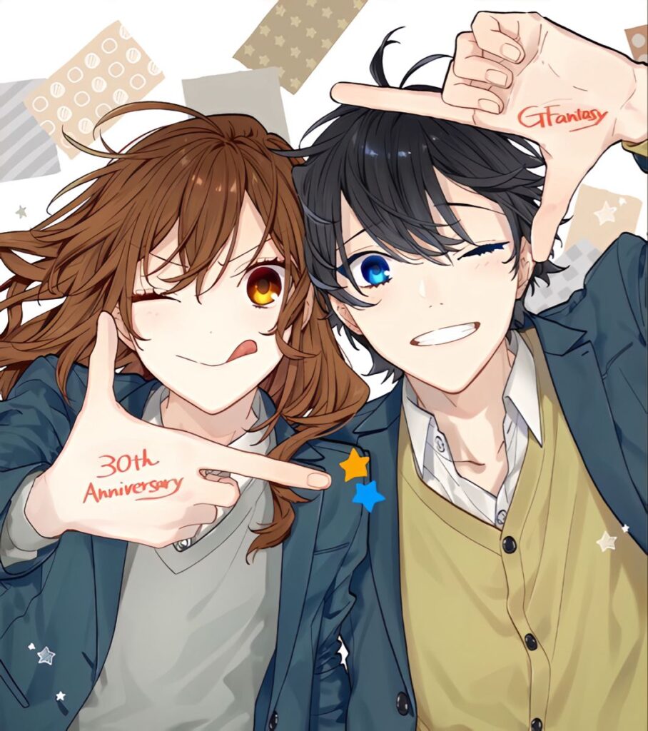 Ảnh nền cặp đôi anime hài hước