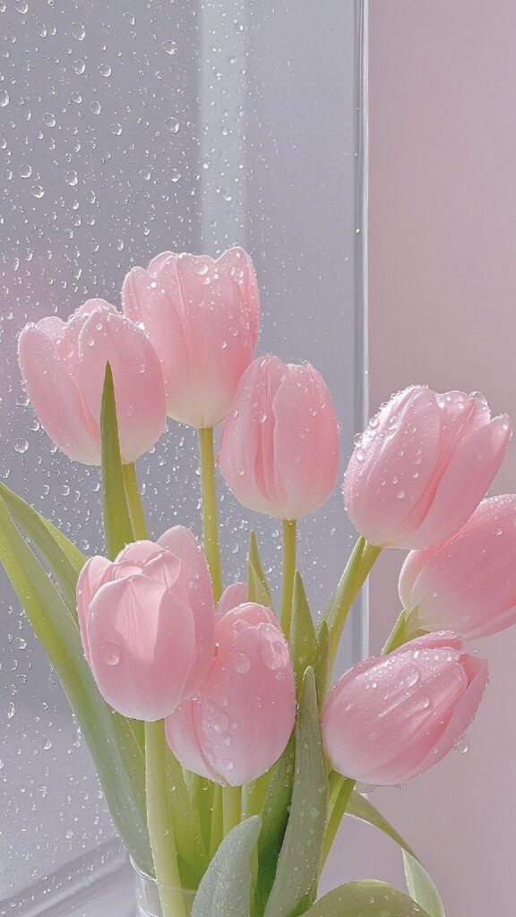 Hình Nền Hoa Tulip Đẹp 4K, Full HD cho Điện Thoại & Máy Tính 10 Ảnh hoa tulip hồng cho điện thoại