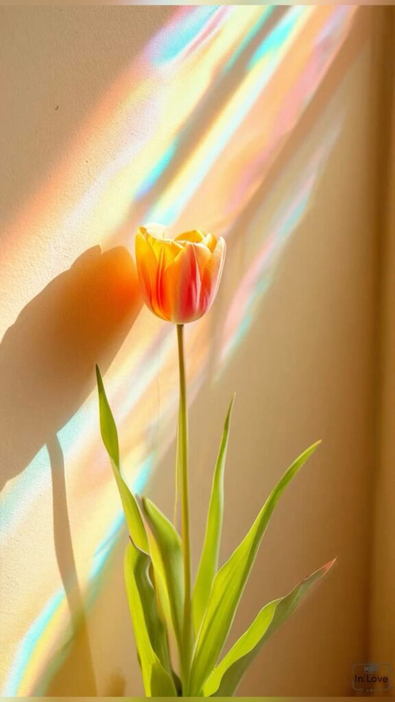 Hình Nền Hoa Tulip Đẹp 4K, Full HD cho Điện Thoại & Máy Tính 19 Ảnh nền hoa tulip màu cam cho điện thoại
