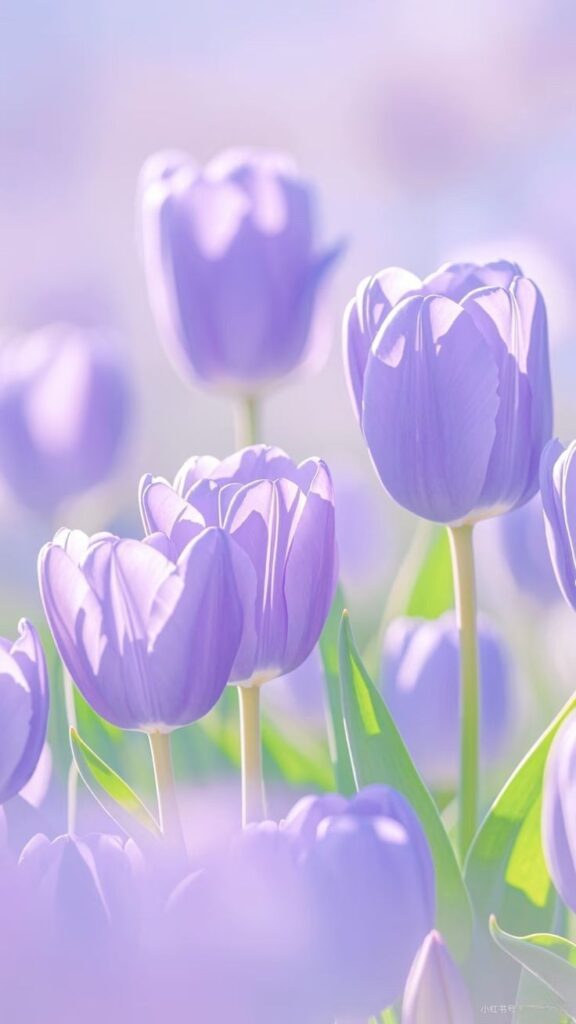Hình Nền Hoa Tulip Đẹp 4K, Full HD cho Điện Thoại & Máy Tính 20 Ảnh hoa tulip màu tím cho điện thoại