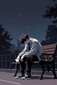 Trang chủ 48 Hình ảnh anime buồn cô đơn của nam