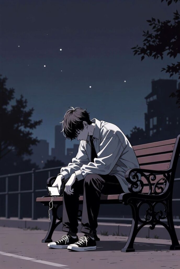 Top 100+ ảnh buồn anime nghệ thuật và sắc nét 31 Hình ảnh anime buồn cô đơn của nam