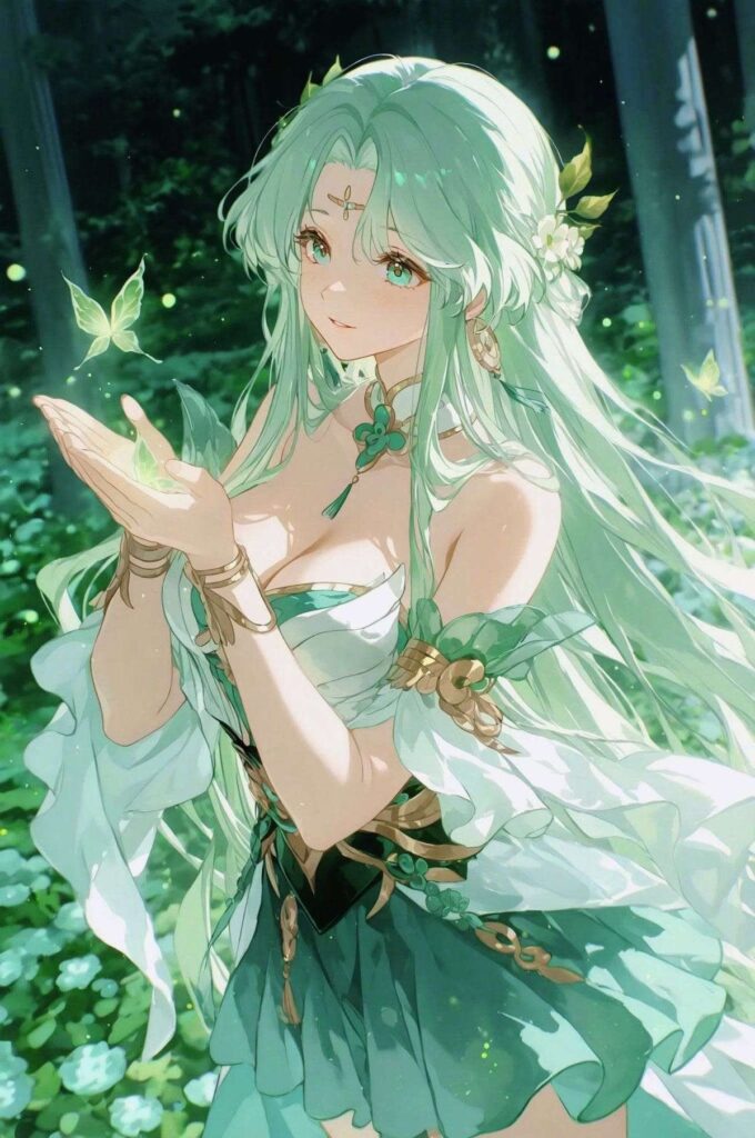 Hình ảnh anime nữ 4k
