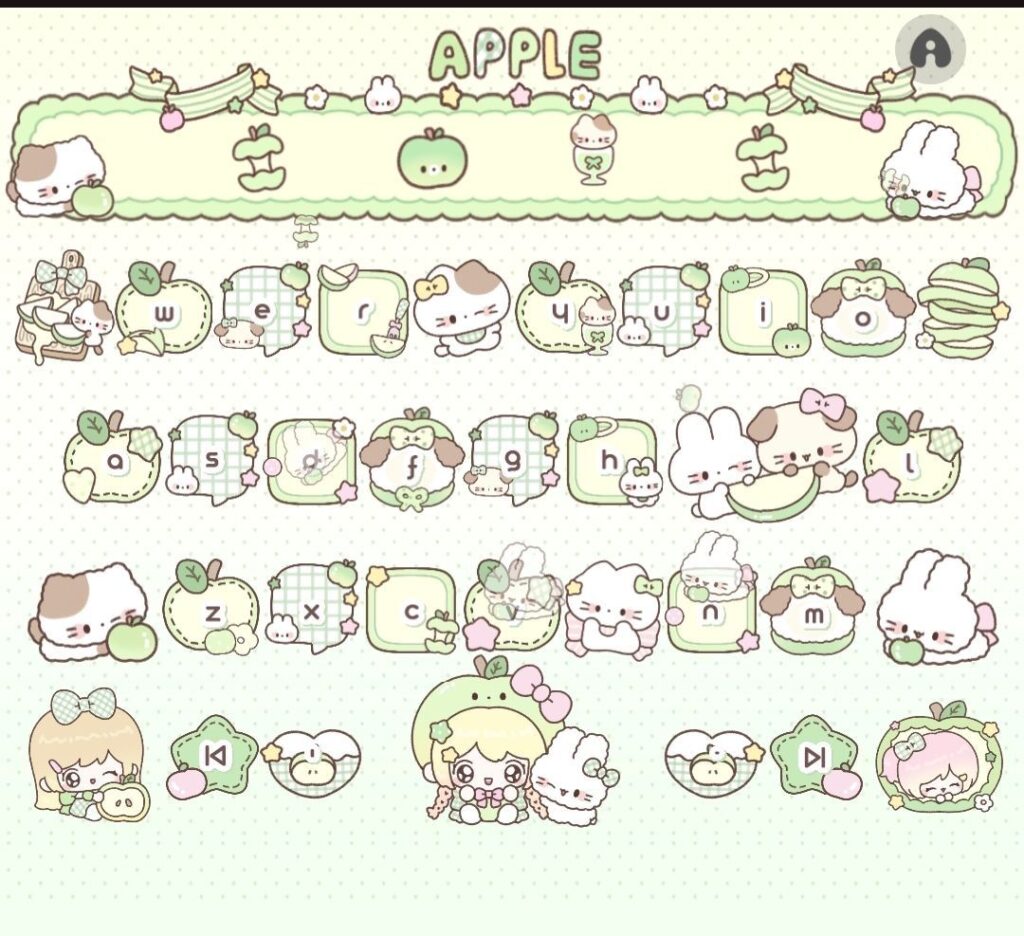 Ảnh nền bàn phím đẹp cute, đáng yêu