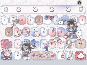 Trang chủ 231 Hình nền bàn phím điện thoại cute đẹp style hoạt hình