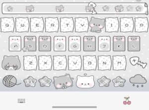 Trang chủ 224 Hình nền bàn phím cute đẹp về mèo