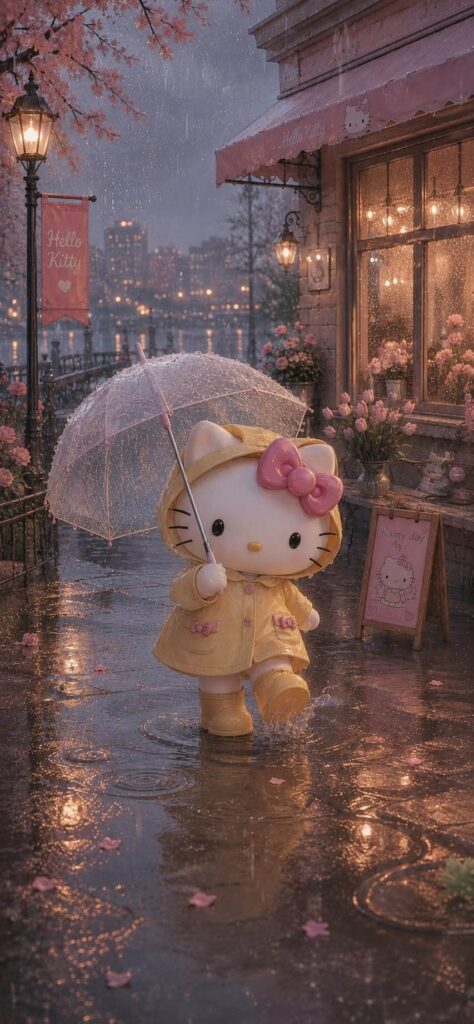 Hình nền Hello Kitty 4K
