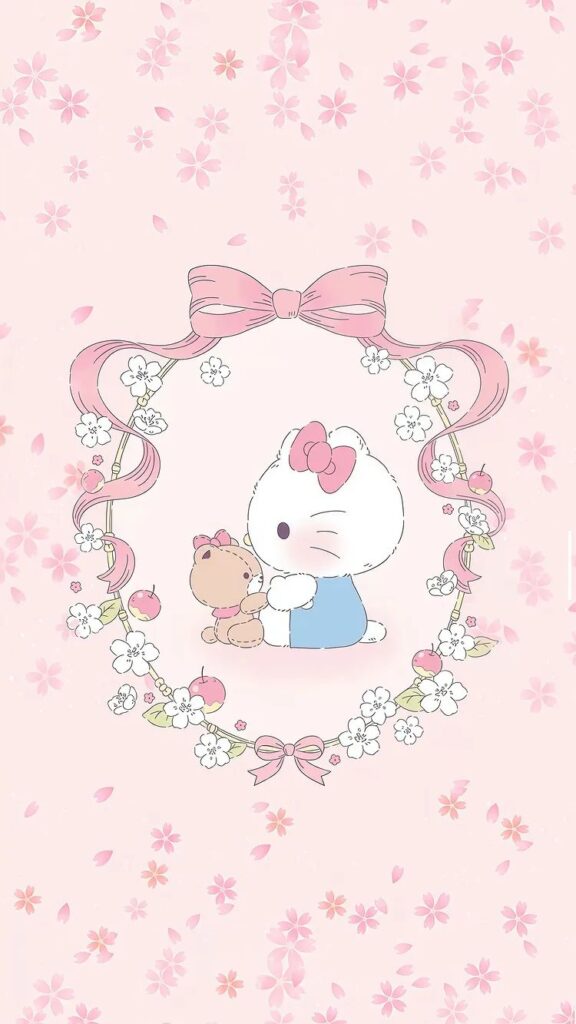 Hình nền Hello Kitty chất lượng 4K