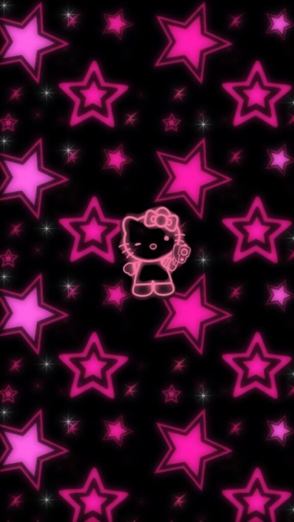 Ảnh nền Hello Kitty siêu ngầu