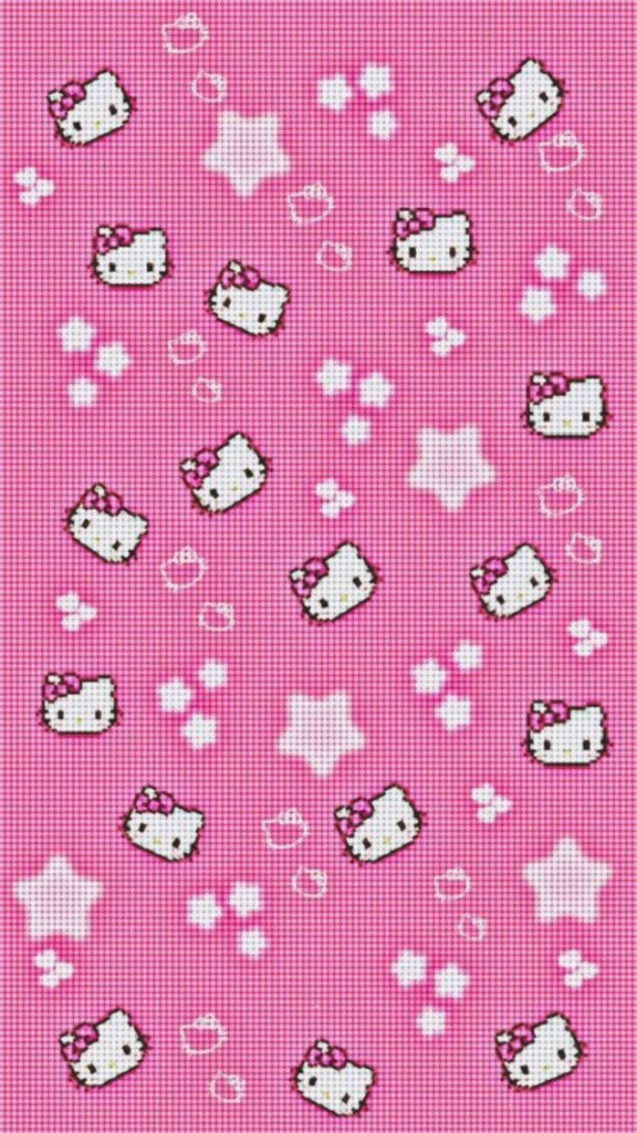 Hình nền Hello Kitty phong cách Y2K