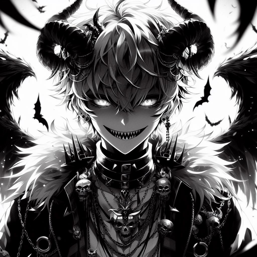 99+ Ảnh Ác Quỷ Anime Đẹp, Ngầu Lạnh Lùng Làm Avatar Cực Chất 14 Ảnh ác quỷ anime đen trắng