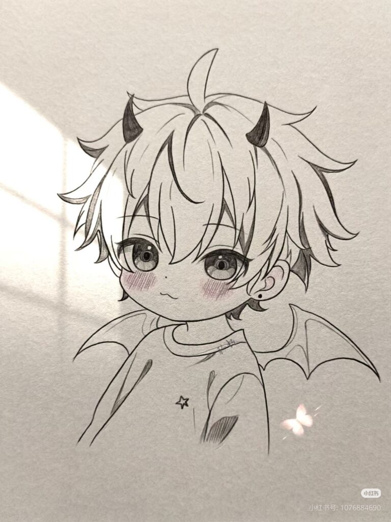 999+ Ảnh Vẽ Anime Đẹp, Đơn Giản, Ngầu Cho Cả Nam Và Nữ 26 Hình vẽ anime chibi đáng yêu, dễ thương