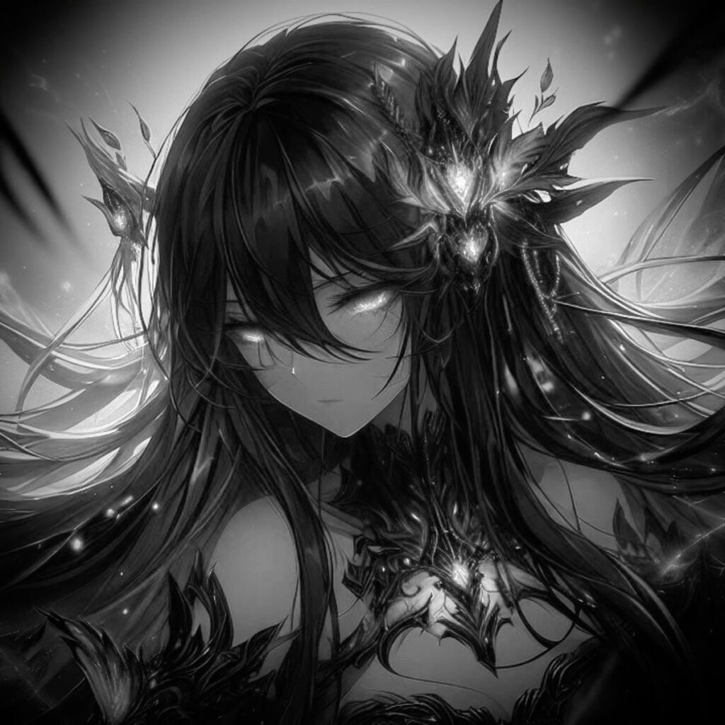Ảnh anime ngầu nữ làm avatar