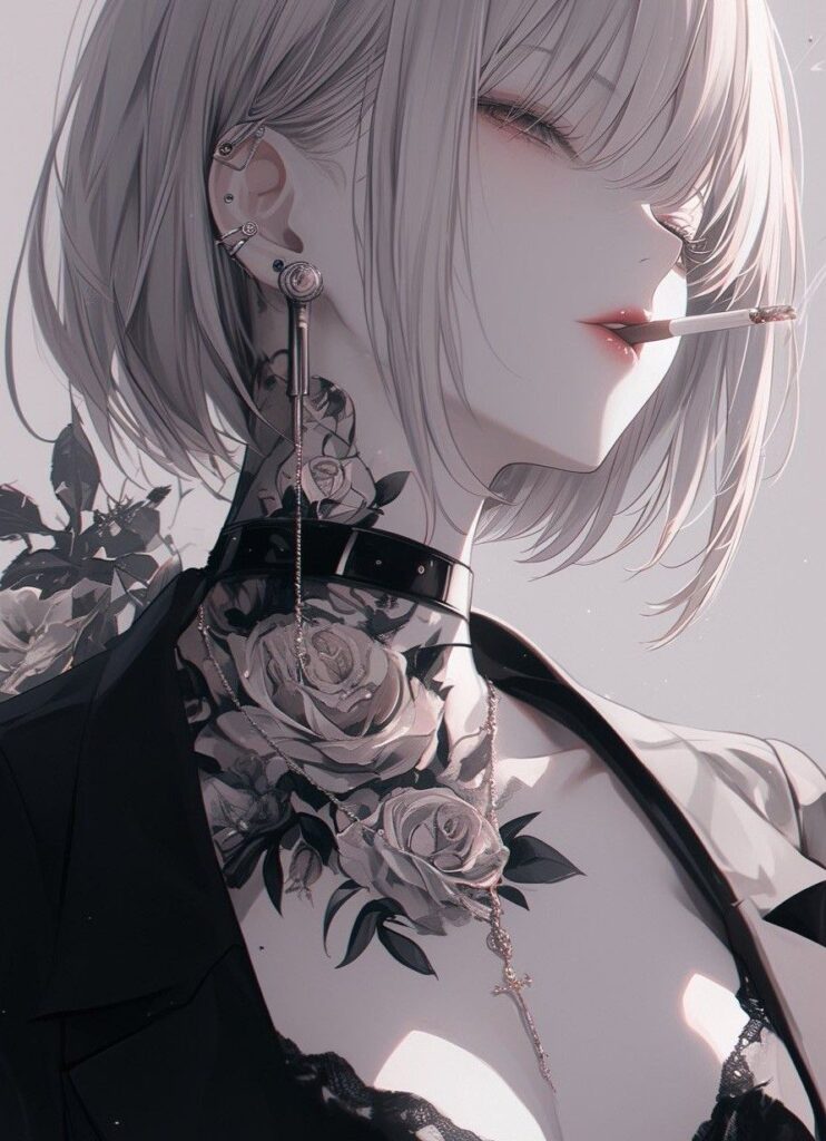 Ảnh nền anime nữ ngầu, sắc nét