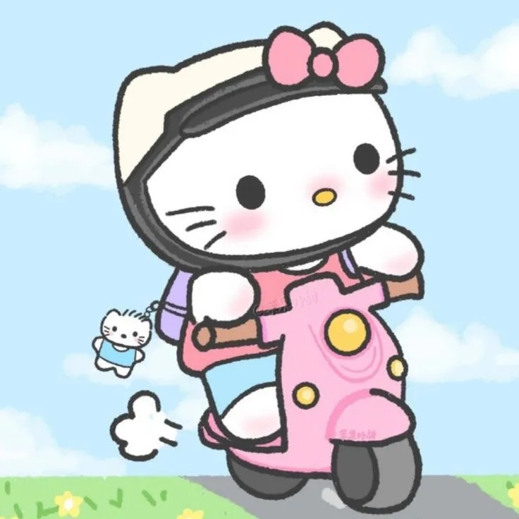 Top 350+ Ảnh Avatar Hello Kitty Cute, Vô Tri & Độc Lạ Nhất 2026 8 Hình ảnh Hello Kitty cute avatar style học đường