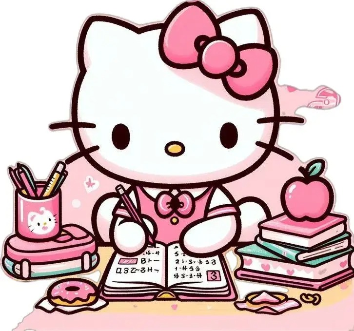 Top 350+ Ảnh Avatar Hello Kitty Cute, Vô Tri & Độc Lạ Nhất 2026 9 Ảnh Hello Kitty avatar phong cách học đường