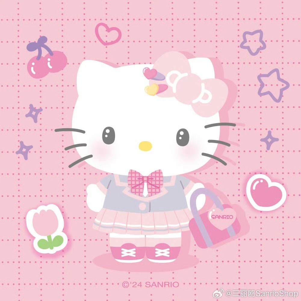 Top 350+ Ảnh Avatar Hello Kitty Cute, Vô Tri & Độc Lạ Nhất 2026 10 Ảnh avatar Hello Kitty cute phong cách học sinh