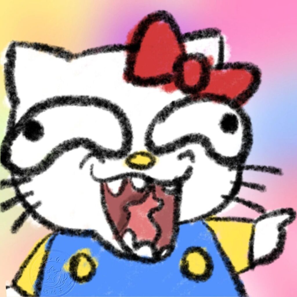 Ảnh Hello Kitty meme funny