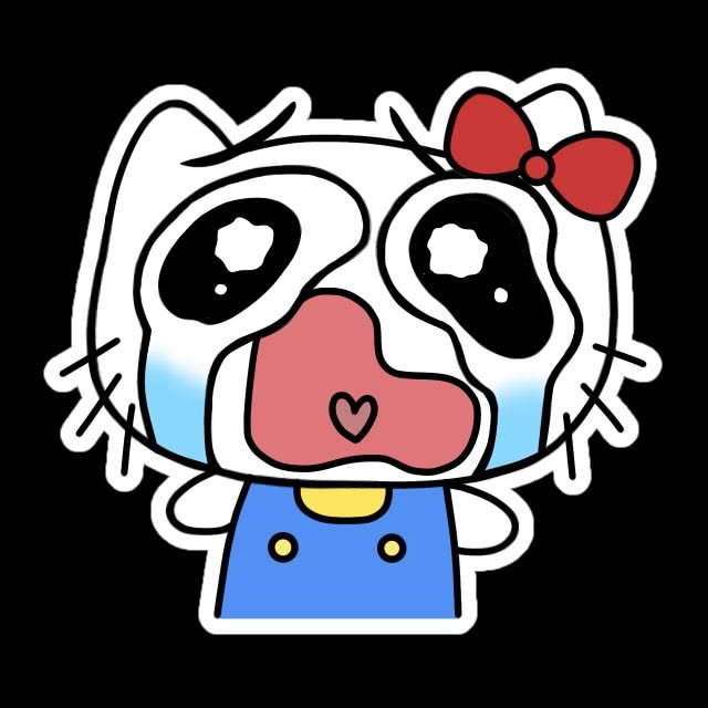 Hình meme Hello Kitty hài hước, dễ thương