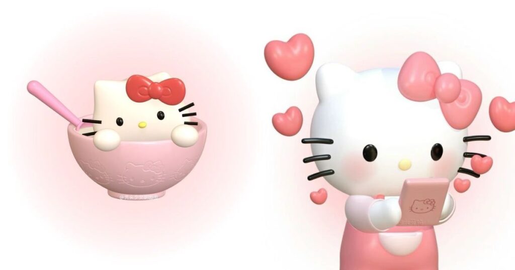 Ảnh Hello Kitty vô tri