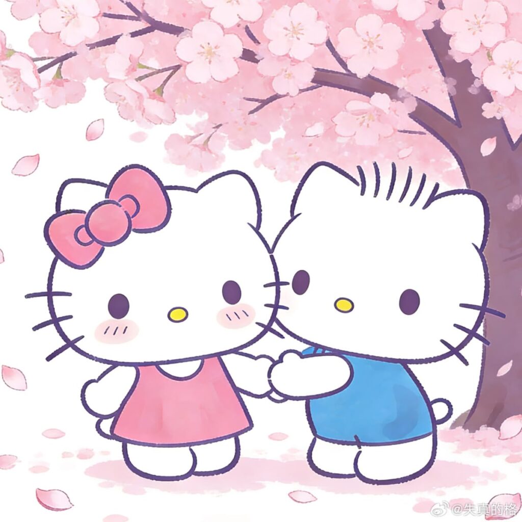 Top 350+ Ảnh Avatar Hello Kitty Cute, Vô Tri & Độc Lạ Nhất 2026 20 Ảnh avatar Hello Kitty và Dear Daniel đáng yêu cho couple