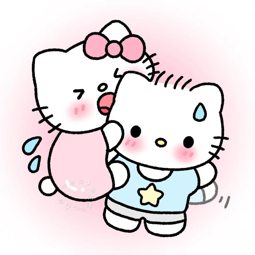 Top 350+ Ảnh Avatar Hello Kitty Cute, Vô Tri & Độc Lạ Nhất 2026 21 Ảnh đại diện Hello Kitty và Dear Daniel dễ thương cho cặp đôi