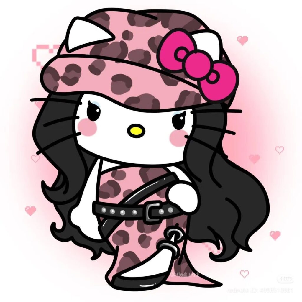 Top 350+ Ảnh Avatar Hello Kitty Cute, Vô Tri & Độc Lạ Nhất 2026 29 Ảnh avatar Hello Kitty phong cách Y2K