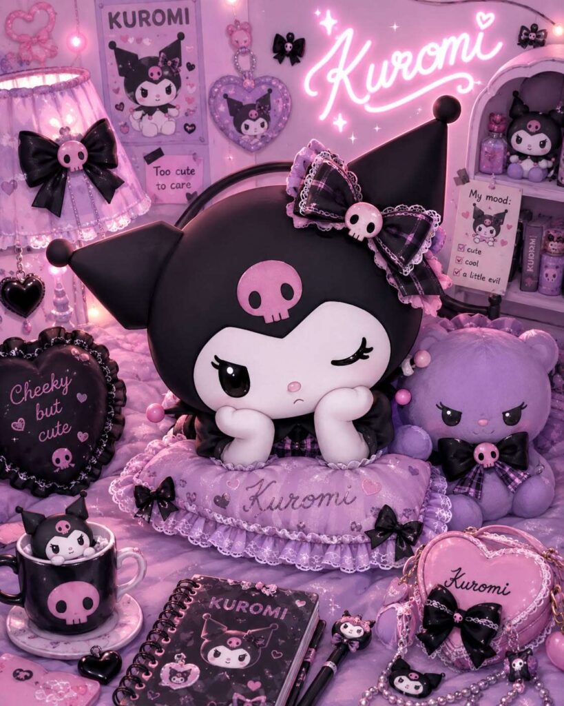 150+ Hình Nền Kuromi Cute, Ngầu 4K Cho Điện Thoại, PC 16 Ảnh nền Kuromi cá tính, sắc nét cho điện thoại, PC