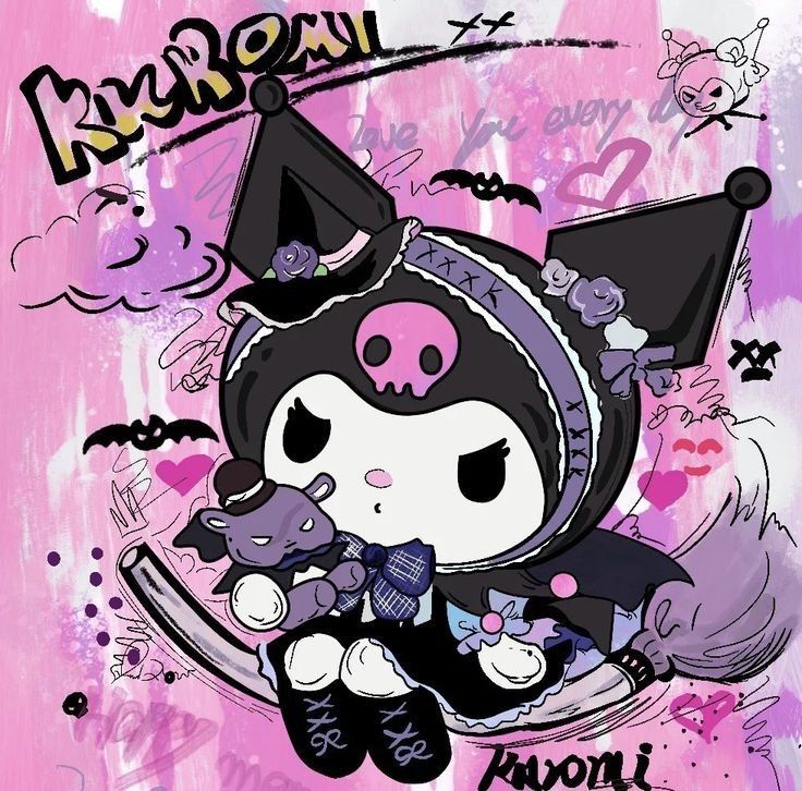 150+ Hình Nền Kuromi Cute, Ngầu 4K Cho Điện Thoại, PC 18 Ảnh đại diện Kuromi cool ngầu, cá tính nhất