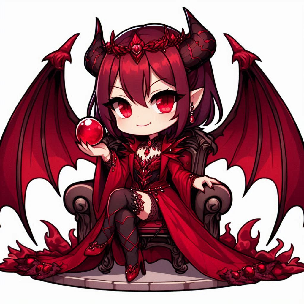 99+ Ảnh Ác Quỷ Anime Đẹp, Ngầu Lạnh Lùng Làm Avatar Cực Chất 27 Avatar ác quỷ anime nữ chibi đáng yêu