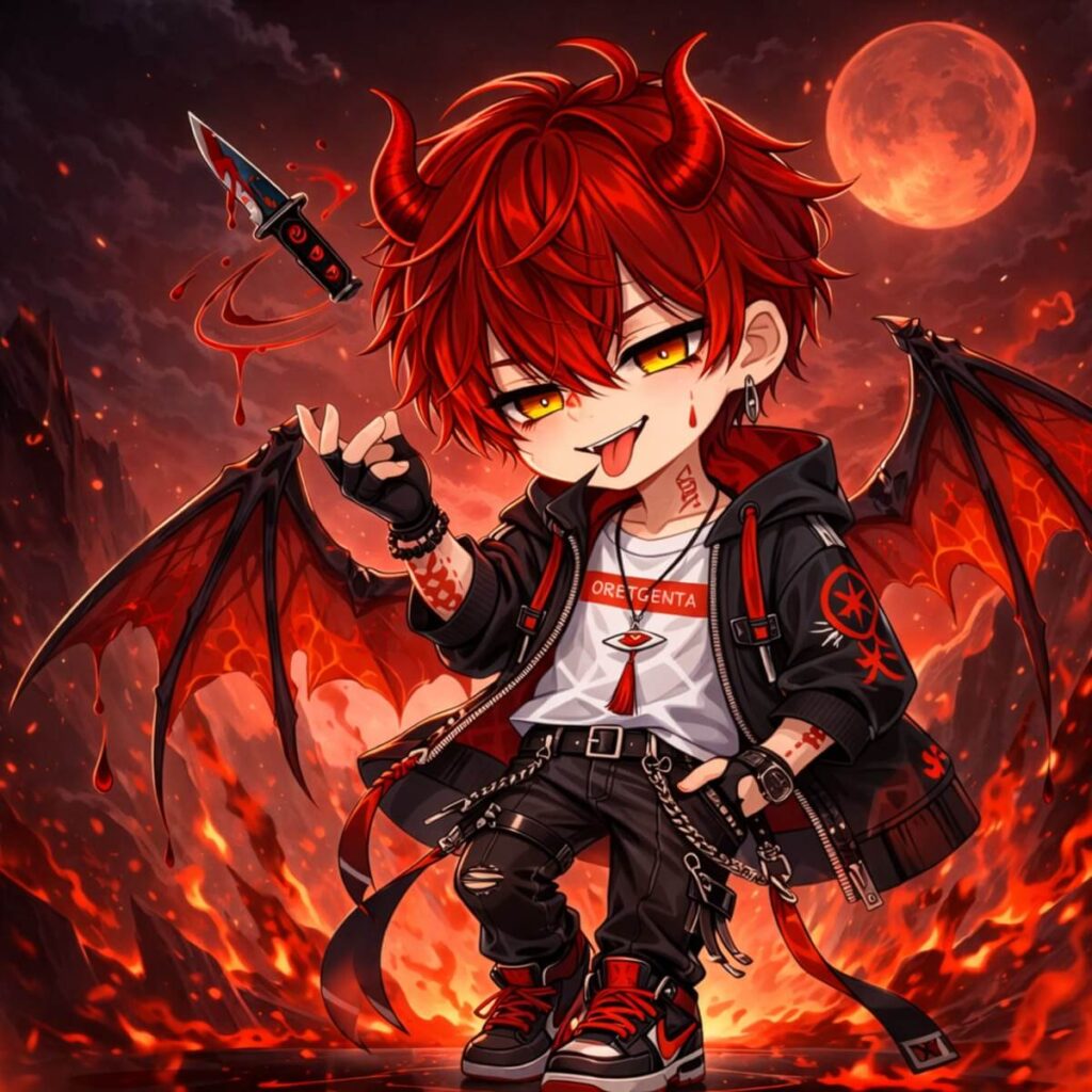 99+ Ảnh Ác Quỷ Anime Đẹp, Ngầu Lạnh Lùng Làm Avatar Cực Chất 8 Hình ảnh ác quỷ anime nam chibi dễ thương