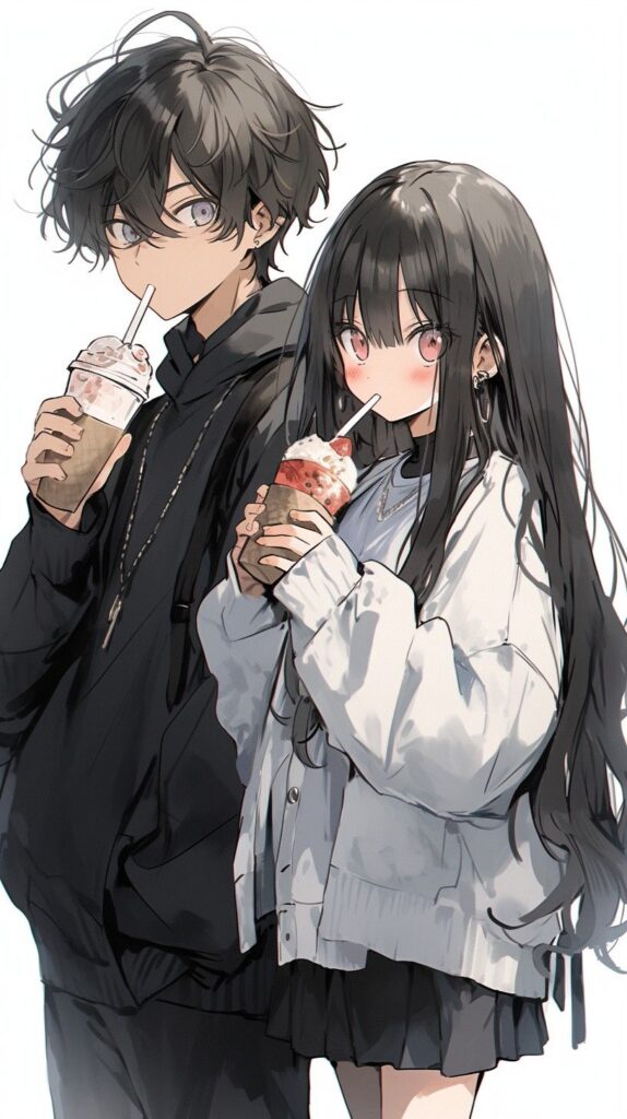 999+ Ảnh Anime Cute, Dễ Thương Đáng Yêu Nhất (Tải Miễn Phí) 27 Ảnh đại diện anime cặp đôi dễ thương, ngọt ngào