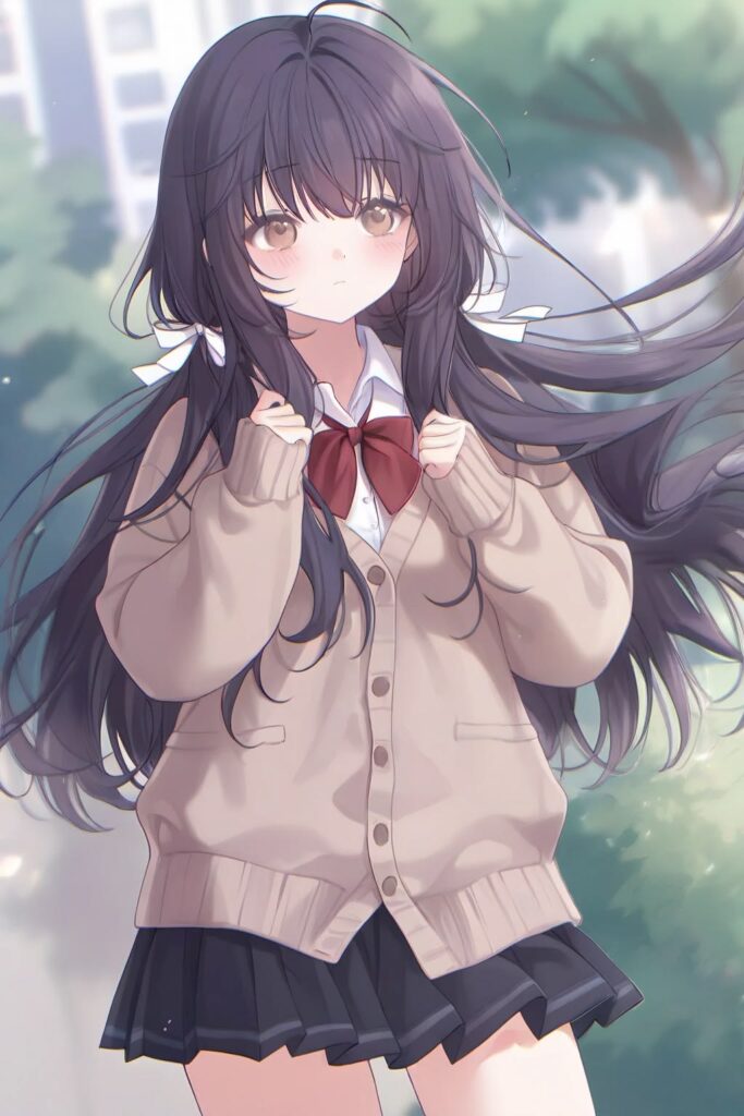 999+ Ảnh Anime Cute, Dễ Thương Đáng Yêu Nhất (Tải Miễn Phí) 4 Hình ảnh anime cute nữ làm hình nền điện thoại