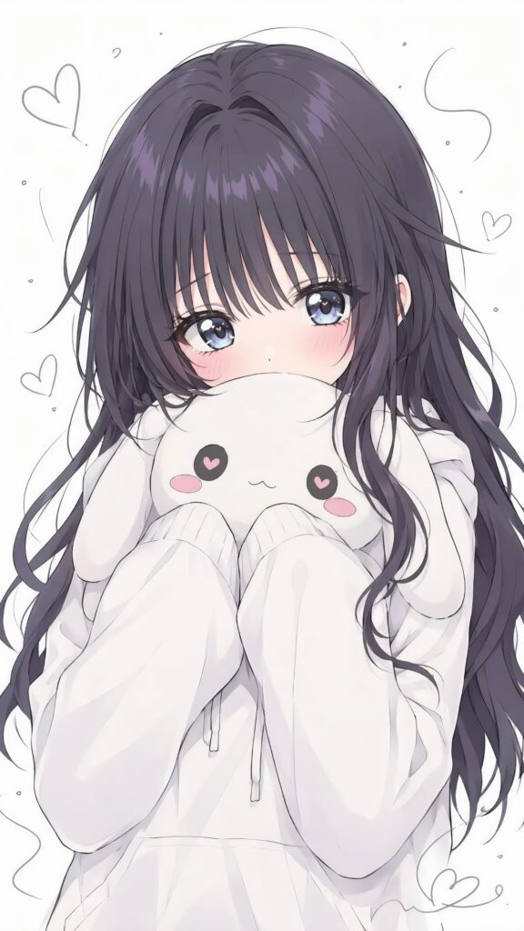 999+ Ảnh Anime Cute, Dễ Thương Đáng Yêu Nhất (Tải Miễn Phí) 6 Ảnh nền anime nữ học sinh cute, đáng yêu