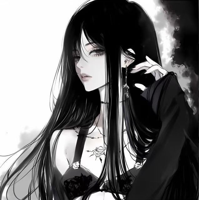 Ảnh anime nữ phong cách ma mị, cuốn hút