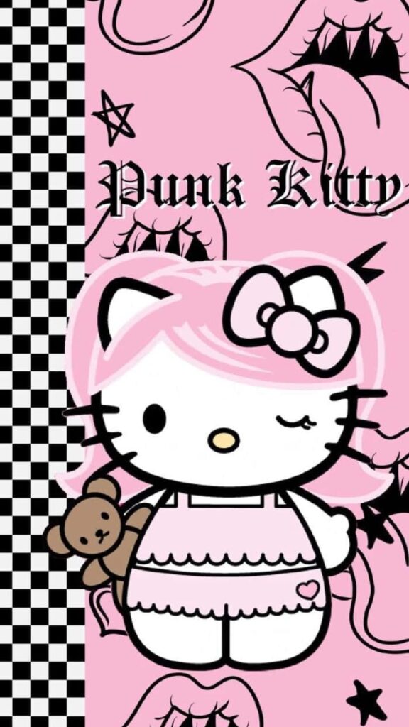 150+ hình ảnh Hello Kitty ngầu, cute làm hình nền độc đáo 5 Hình Hello Kitty ngầu phong cách Hiphop