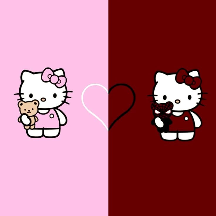 199+ Hình Ảnh Hello Kitty Cute Đáng Yêu Nhất Làm Hình Nền 28 Hình nền Hello Kitty cho cặp đôi