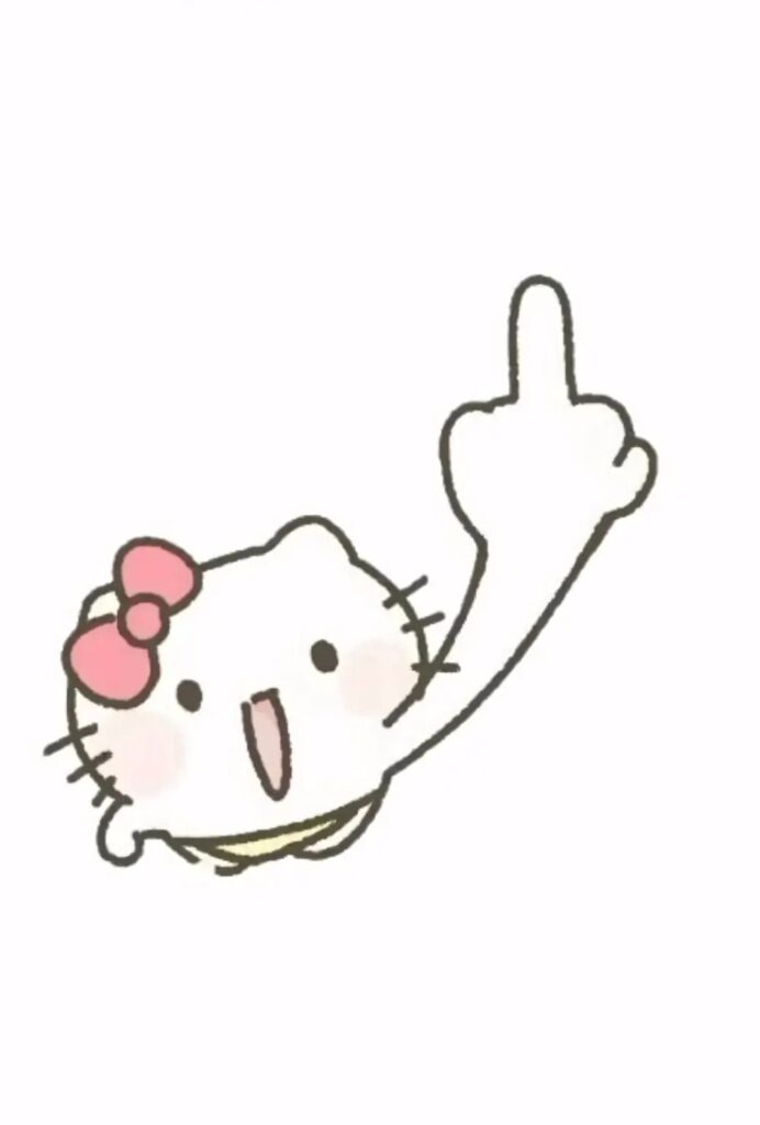 150+ hình ảnh Hello Kitty ngầu, cute làm hình nền độc đáo 15 Hình Hello Kitty ngầu, vô tri cho điện thoại
