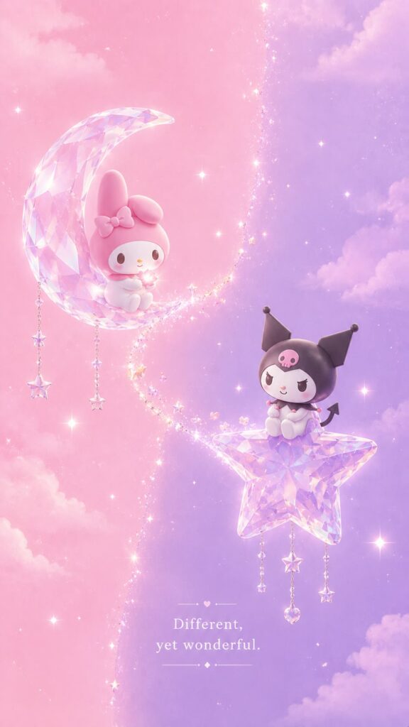 150+ Hình Nền Kuromi Cute, Ngầu 4K Cho Điện Thoại, PC 8 Hình nền điện thoại Kuromi và những người bạn