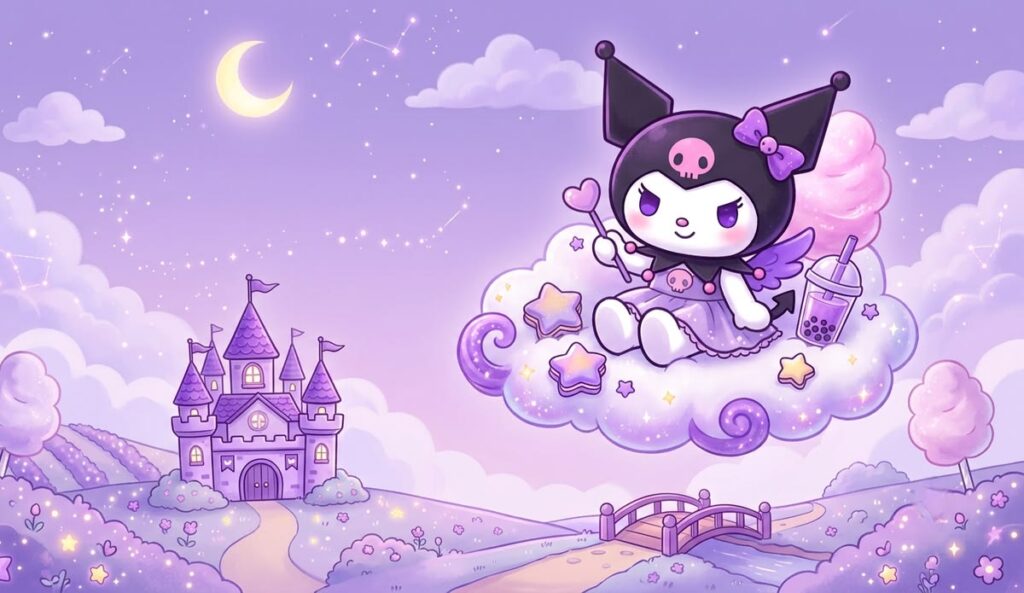 150+ Hình Nền Kuromi Cute, Ngầu 4K Cho Điện Thoại, PC 2 Lý do hình nền Kuromi được yêu thích