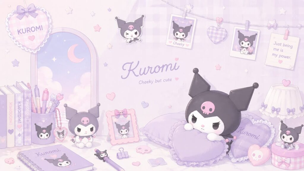 150+ Hình Nền Kuromi Cute, Ngầu 4K Cho Điện Thoại, PC 21 Hình nền Kuromi anime chất lượng, sắc nét cho laptop, PC