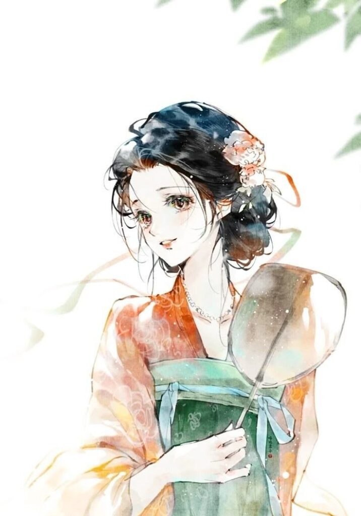 999+ Ảnh Vẽ Anime Đẹp, Đơn Giản, Ngầu Cho Cả Nam Và Nữ 5 Tranh vẽ anime đơn giản về nữ cổ trang