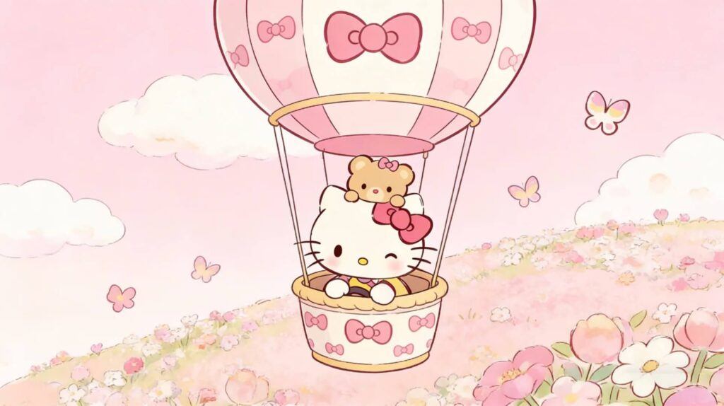 999+ Hình Nền Hello Kitty Màu Hồng Cute Cho ĐT, Máy Tính 18 Hình nền màu hồng Hello Kitty sắc nét cho PC
