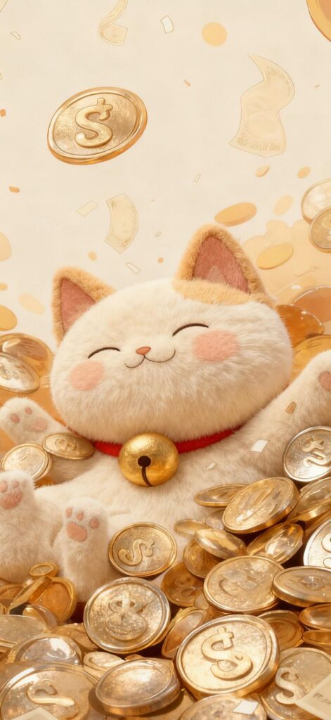 999+ Ảnh Mèo Cute, Hình Mèo Dễ Thương, Vô Tri Đẹp Nhất 26 Hình mèo thần tài cầu tiền tài full HD, sắc nét